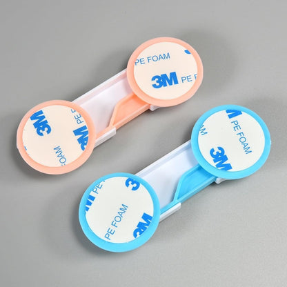 1 Pc - Children Kid Drawer Lock Baby safe Angle Sliding Door Plastic Child safety locks products