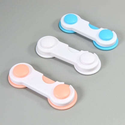 1 Pc - Children Kid Drawer Lock Baby safe Angle Sliding Door Plastic Child safety locks products